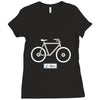 bike Ladies Fitted T-Shirt