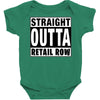 straight outta retail row Baby Bodysuit
