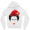 frida kahlo christmas Zipper Hoodie
