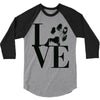 LOVE MY DOG 3/4 Sleeve Shirt