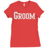 groom (2) Ladies Fitted T-Shirt