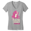 hair stylist virginity Women's V-Neck T-Shirt