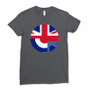 mod union jack, ideal gift, birthday present Ladies Fitted T-Shirt