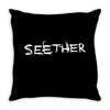 seether spirit of metal Throw Pillow