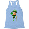 DABBİNG LEPRECHAUN Racerback Tank