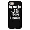you have died of dysentery iPhone 8