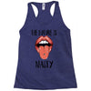 Women's March The Future is Nasty Racerback Tank