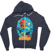 the little cthulhu Zipper Hoodie
