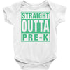 straight outta pre k Baby Bodysuit