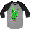 zombie metal 3/4 Sleeve Shirt