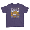 Born August  Multitasking Problem Solving Tees Youth Tee