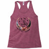 Space Skeleton Racerback Tank