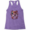 wicked jester skull Racerback Tank