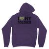 i love my soldier regular camouflage Unisex Hoodie