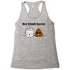 best friends forever Racerback Tank