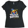 trump berries Women's Triblend Scoop T-shirt