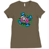 skull pops Ladies Fitted T-Shirt