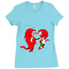 Ugandan Knuckles Ladies Fitted T-Shirt