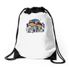 stoned in wonderland Drawstring Bags