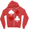 Casino Signs Zipper Hoodie