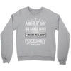 And 8th Day God Look Down So God Made A Pisces Guy Crewneck Sweatshirt