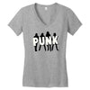 RAMONES - PUNK Women's V-Neck T-Shirt