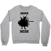 fortnite sniper inside Crewneck Sweatshirt