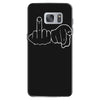 funny rude fingers ideal birthday gift or present Samsung Galaxy S7
