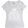 F Chord Dad Funny Guitar Women's Triblend Scoop T-shirt
