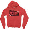 blessed mommy  flower Zipper Hoodie