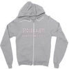 spoiler alert everyone dies Zipper Hoodie