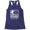partly cloudy 100% getting wasted gift drugs drinking pissed bong fuun Racerback Tank