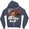 meat yo self! Zipper Hoodie
