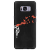 banksy headshot butterfly Samsung Galaxy S8 Plus