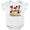 hot chocolate time! Baby Onesie