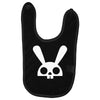 skull bunny Baby Bibs