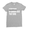 everything Ladies Fitted T-Shirt