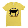 hog show family Ladies Fitted T-Shirt