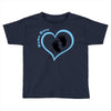 Baby Boy with Heart Any Name Customized Toddler T-shirt