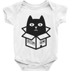 cats love boxes Baby Onesie