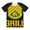 grill sergeant military All Over Women's T-shirt
