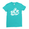 stop bullying Ladies Fitted T-Shirt