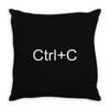 ctrl+c Throw Pillow