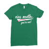 nine months you're out Ladies Fitted T-Shirt