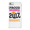 Class of 2017 Proud Mother Graduation iPhone 7 Case