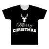buck merry christmas All Over Men's T-shirt