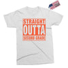 straight outta second grade Exclusive T-shirt