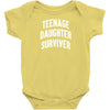 Teenage Daughter Surviver Baby Onesie