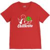 chillkr&ouml;te  fun kult shit bong marihuana joint smoke weed punk gras V-Neck Tee