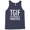 tgif grandma fabulous funny Tank Top